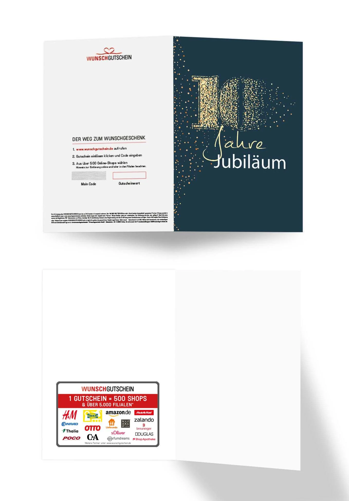10 Jahre Jubiläum - Blau Gold PDF - Image 3