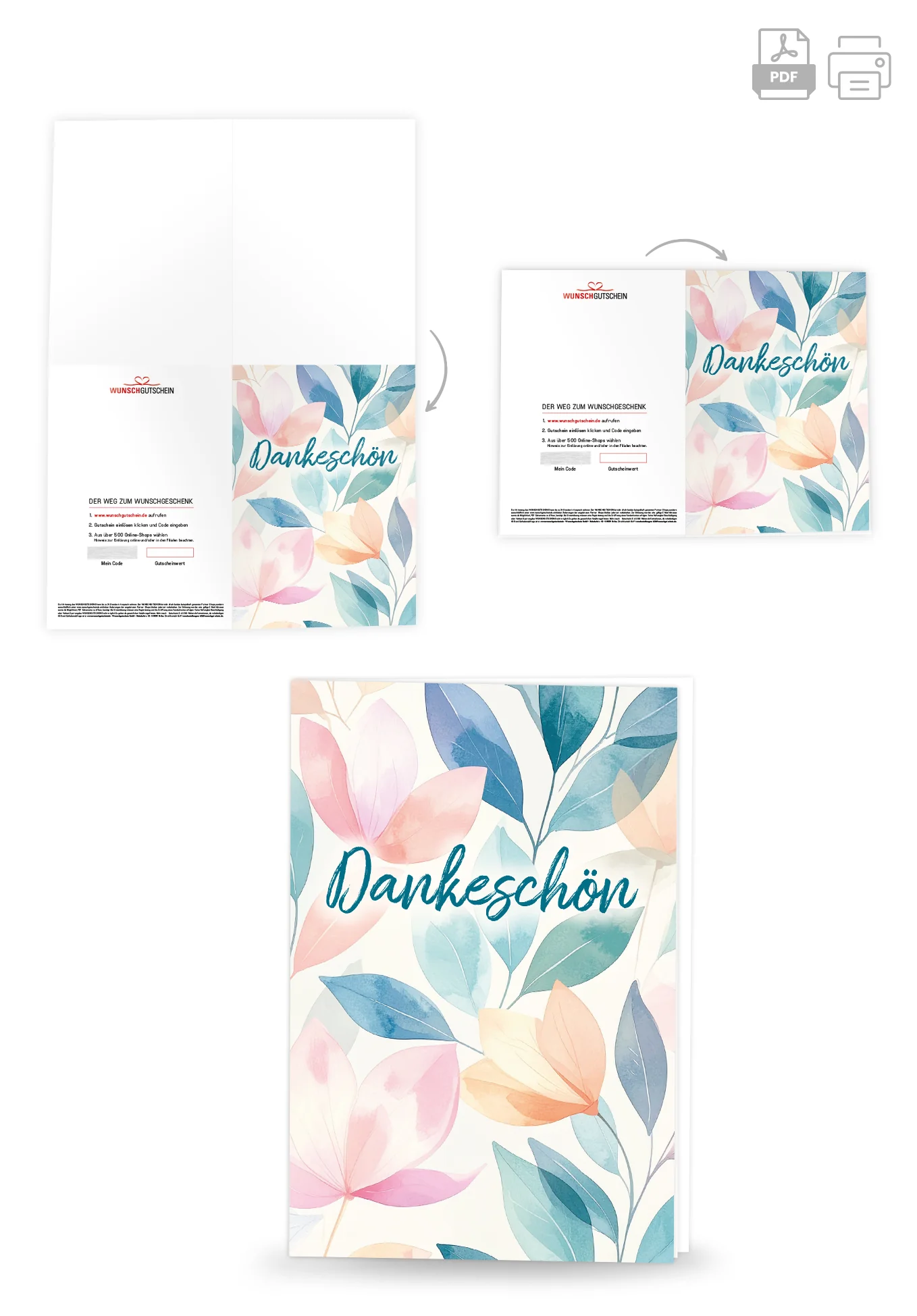 Dankeschön - Blätter Bunt - Image 4