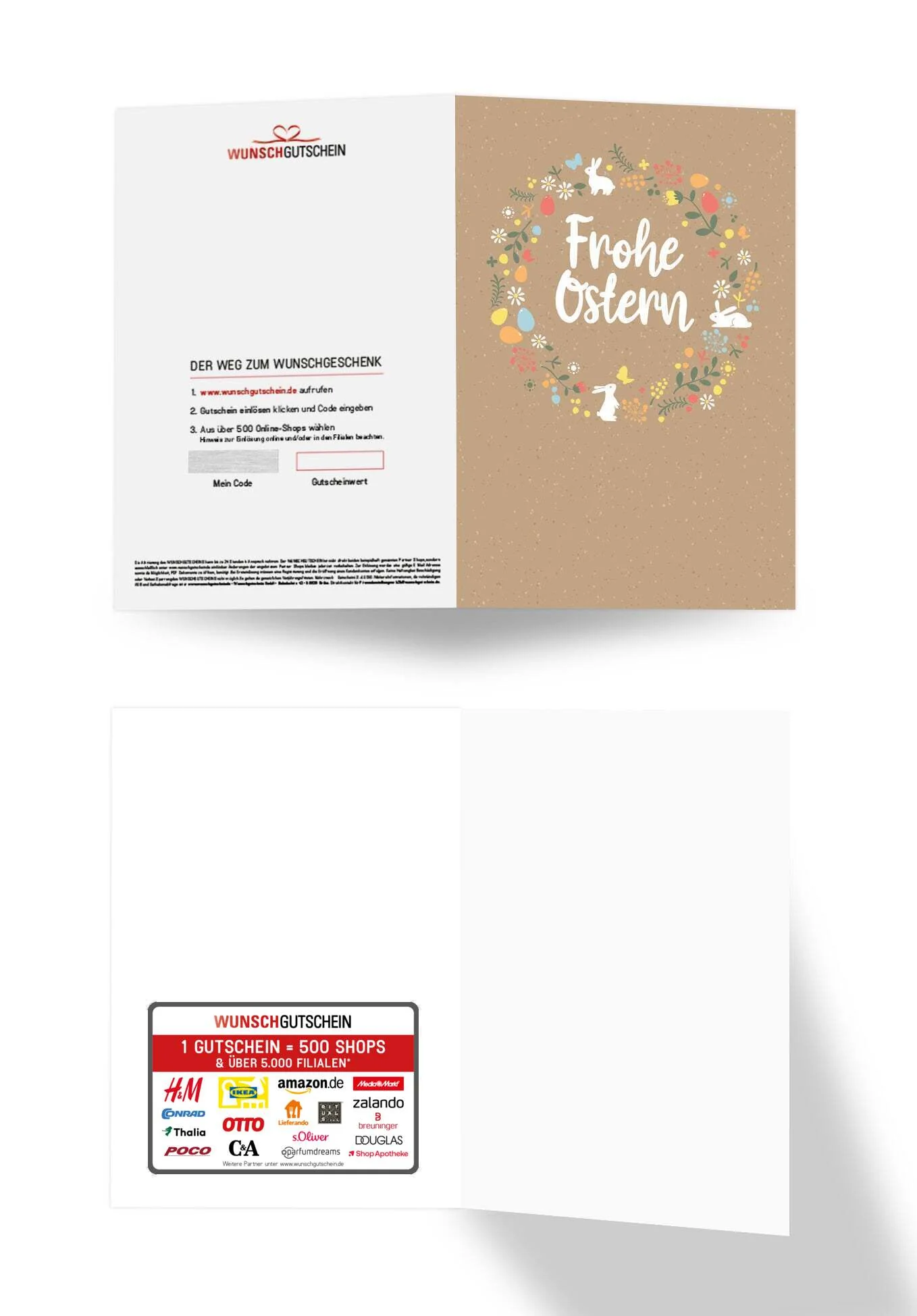 Frohe Ostern - Kranz Beige PDF - Image 3