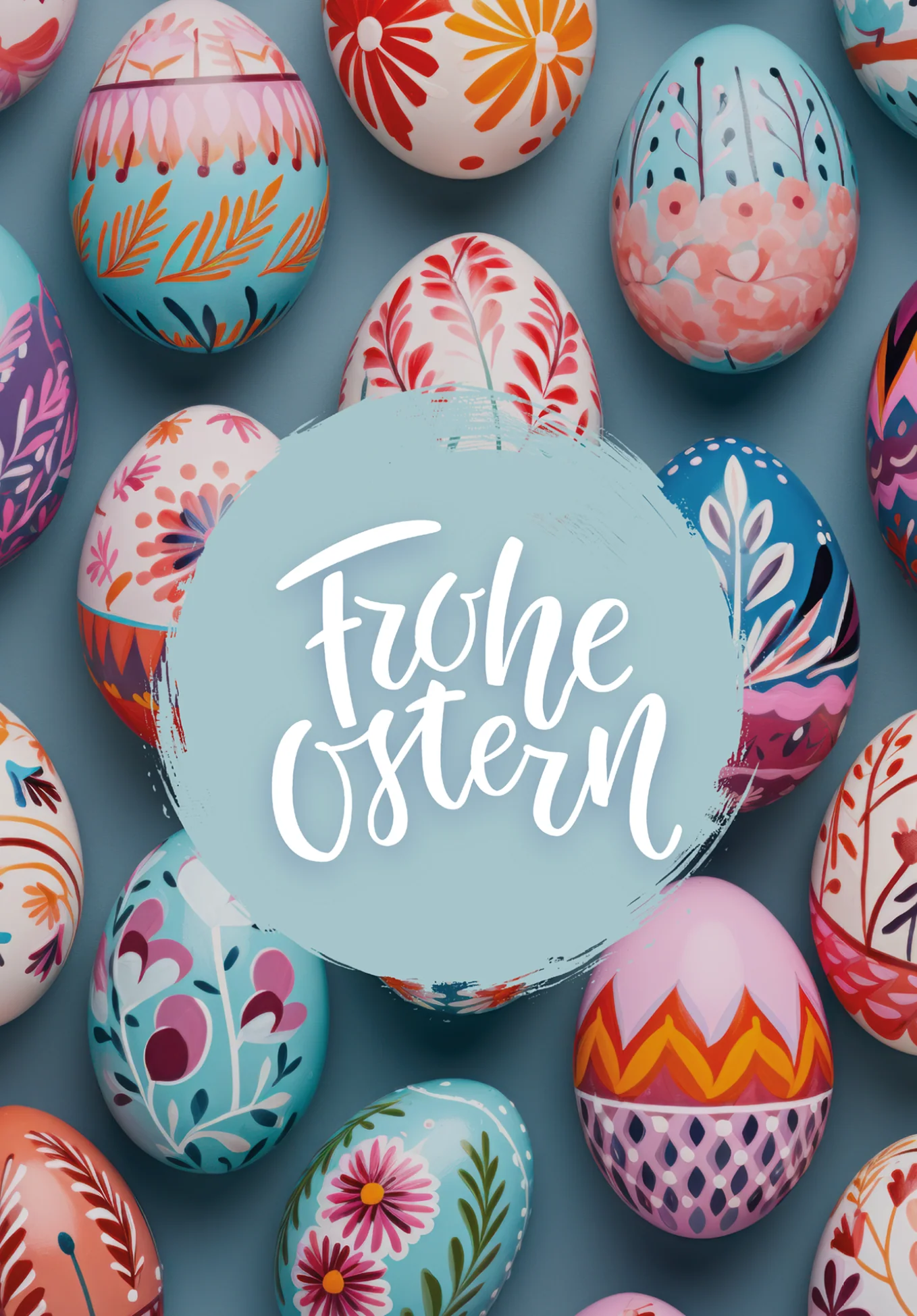 Frohe Ostern - Ostereier Bunt - Image 2