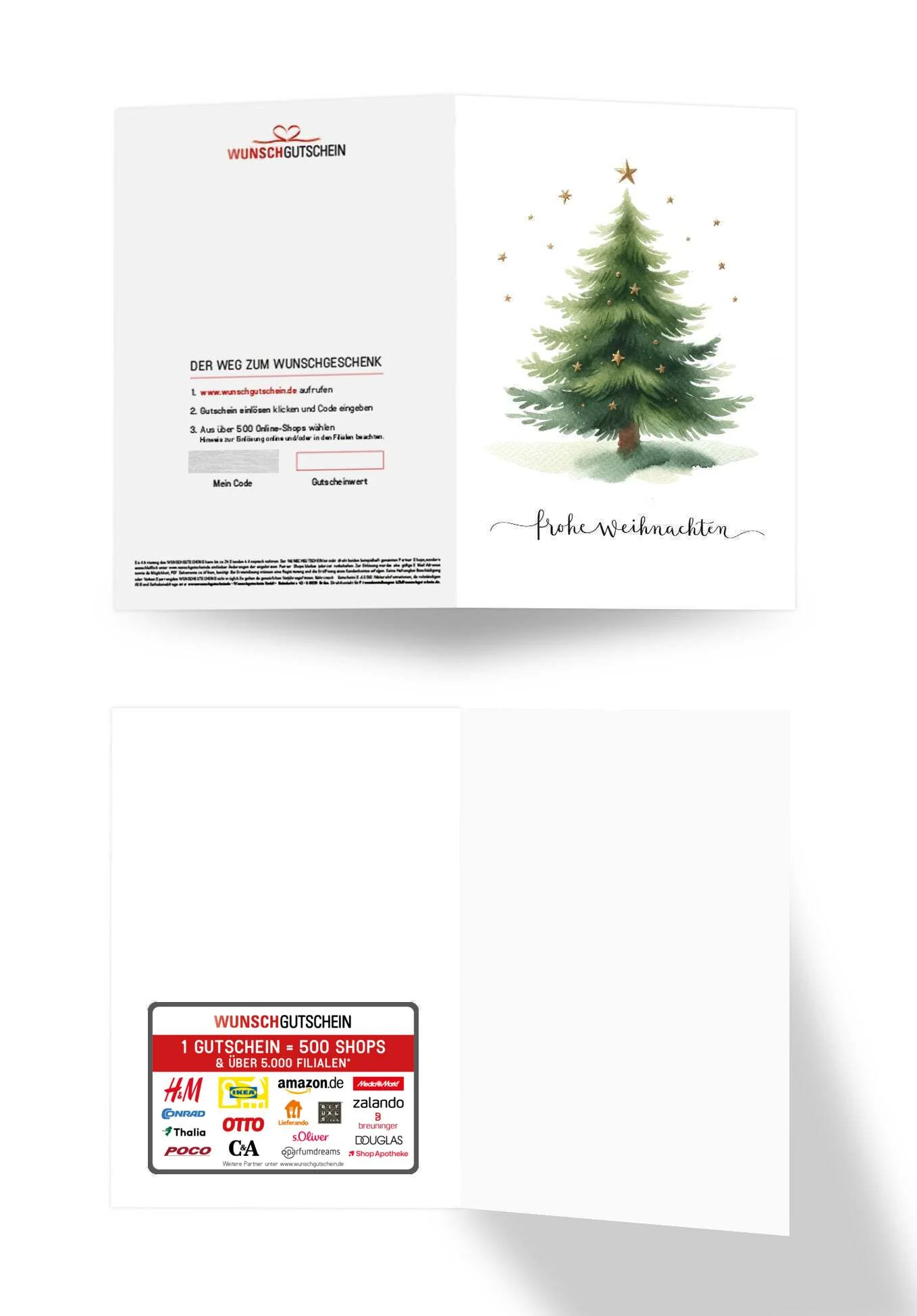Frohe Weihnachen - Tannenbaum Sterne - Image 3