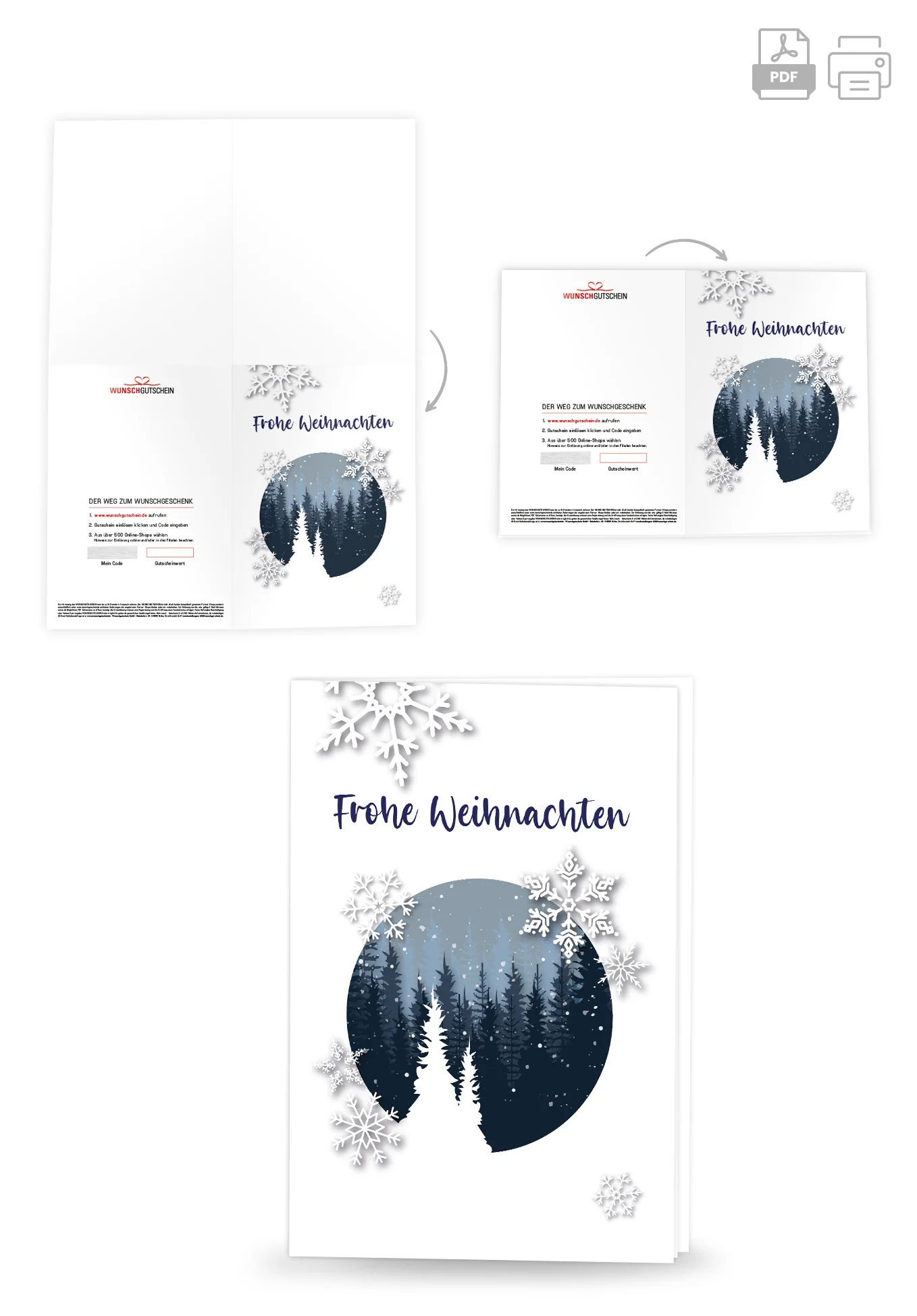 Frohe Weihnachten - Schneekugel - Image 4