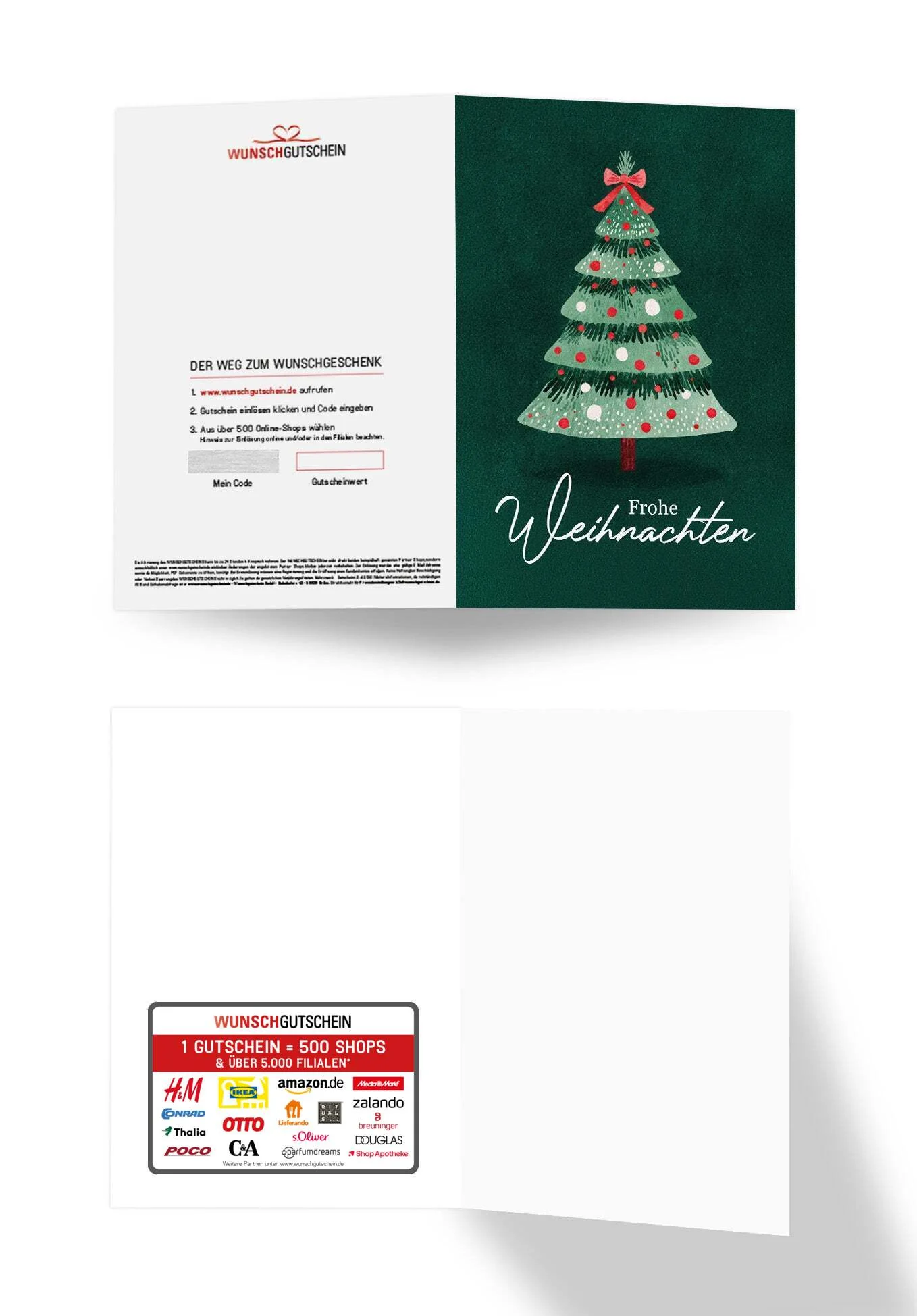 Frohe Weihnachten - Tannenbaum Grün - Image 3