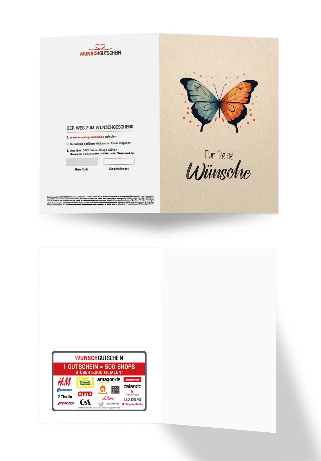 Für deine Wünsche - Schmetterling PDF - Image 3