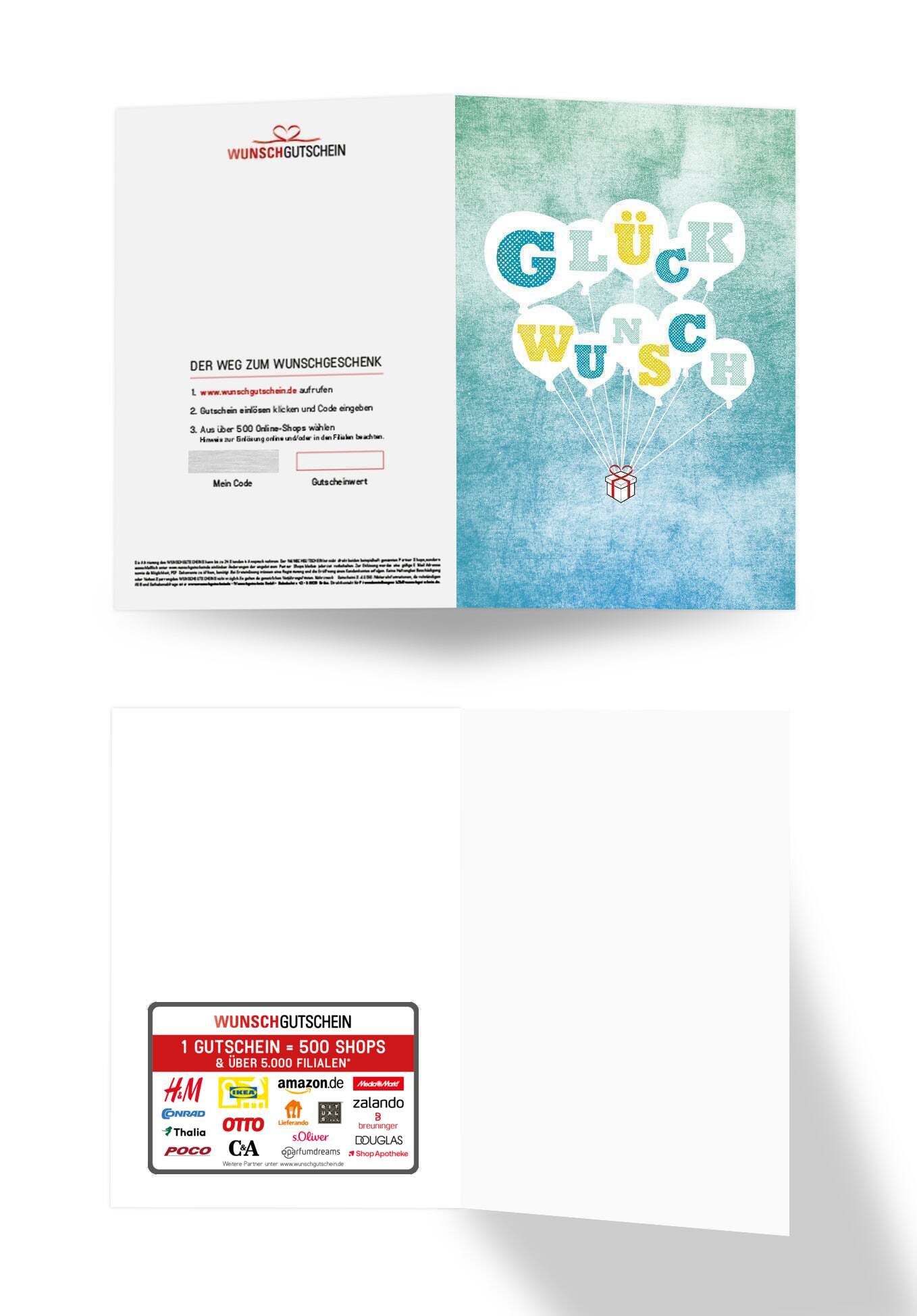 Glückwunsch - Ballon Paket - Image 3