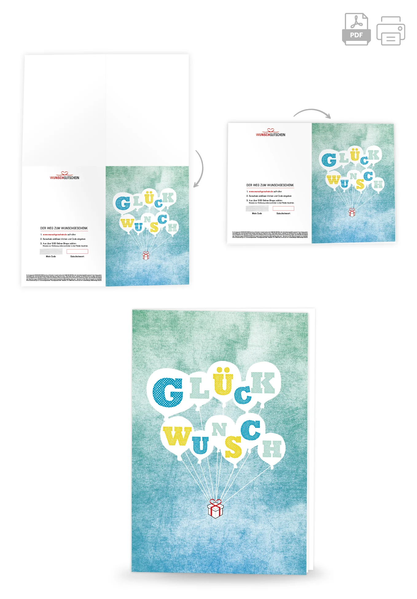 Glückwunsch - Ballon Paket - Image 4