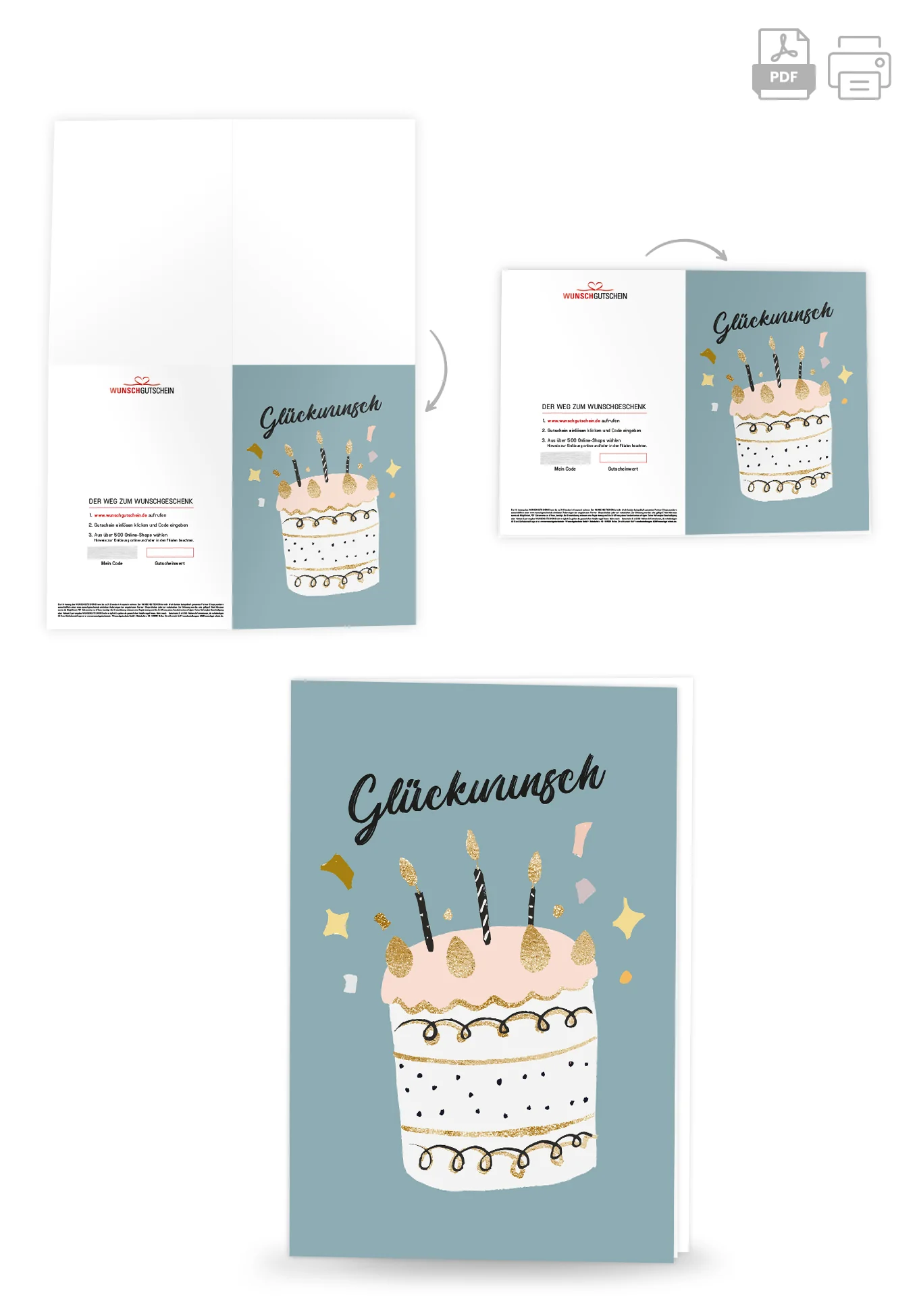 Glückwunsch - Torte - Image 4