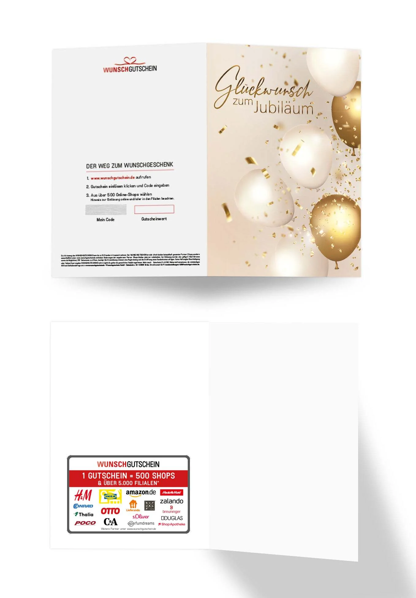 Glückwunsch zum Jubiläum - Gold PDF - Image 3