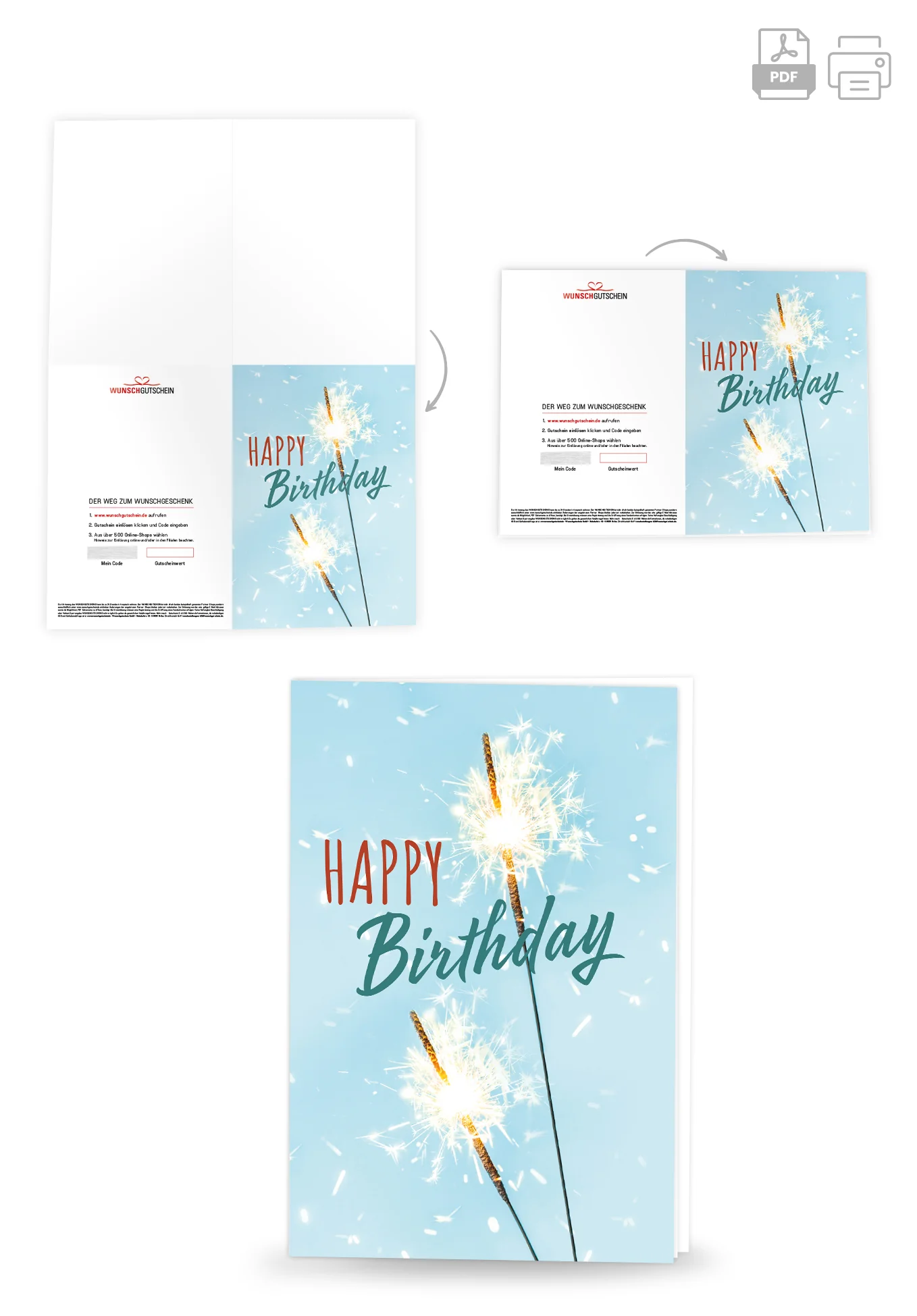 Happy Birthday - Wunderkerze - Image 4
