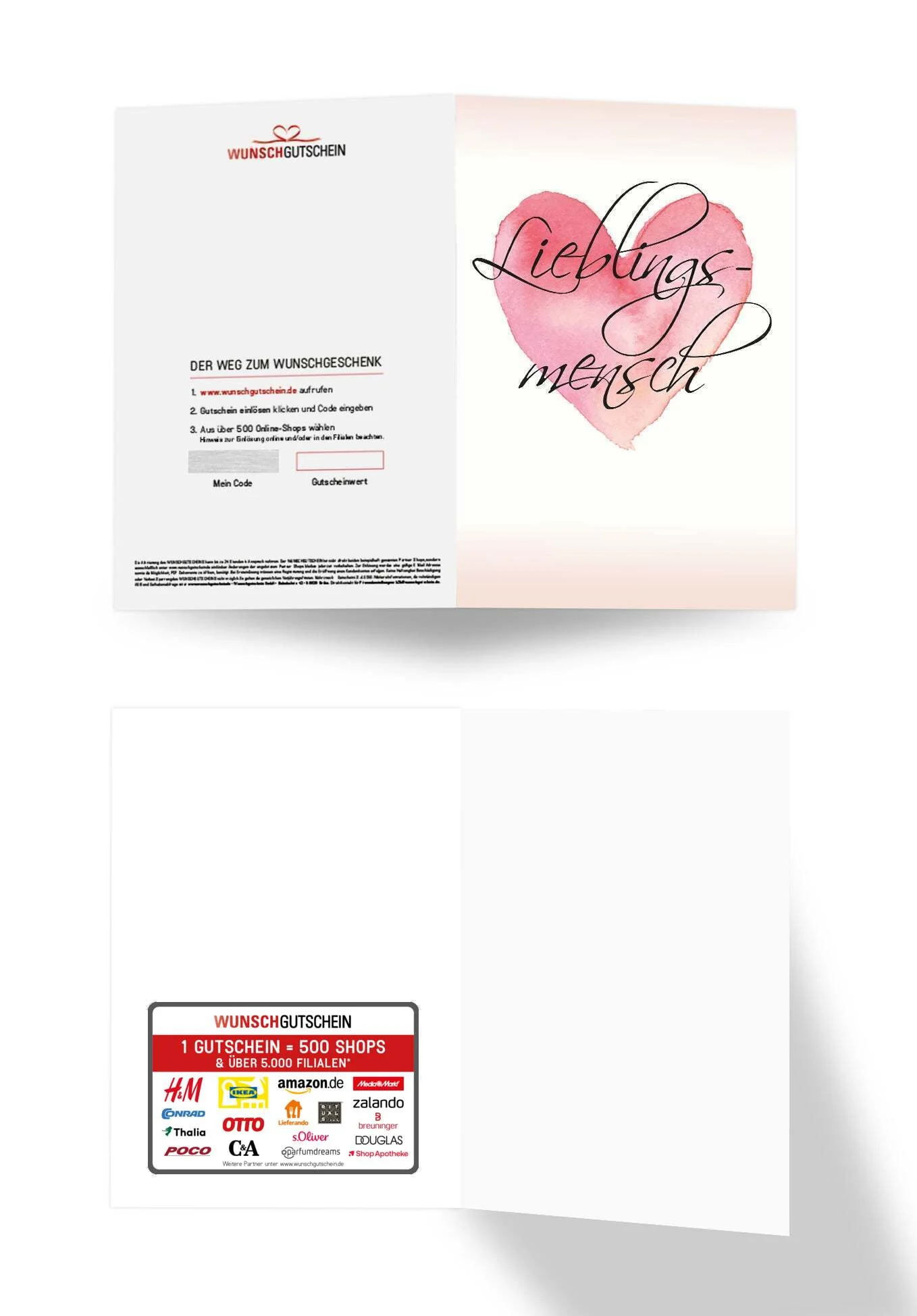 Lieblingsmensch - Herz Rosa - Image 3