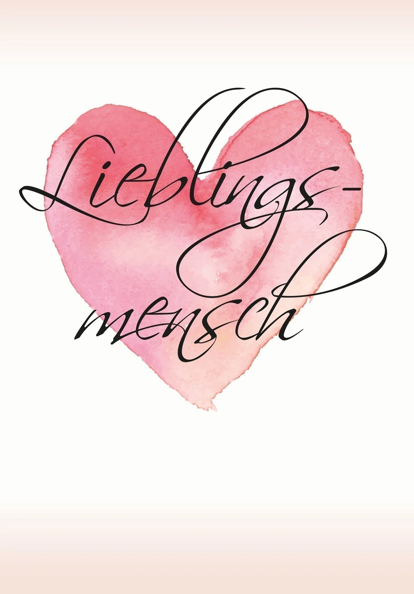 Lieblingsmensch - Herz Rosa PDF - Image 2