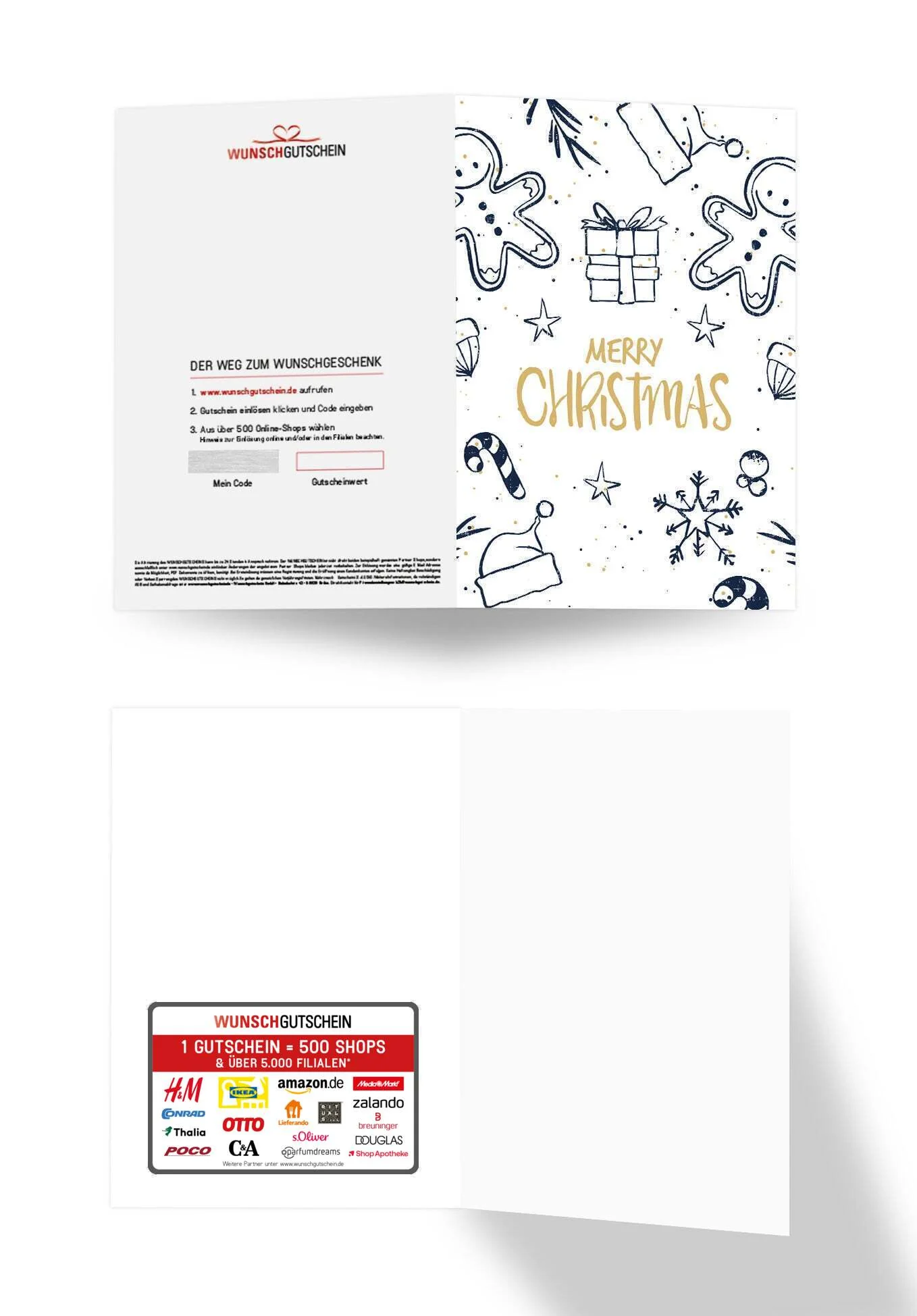Merry Christmas - Lebkuchen Gold - Image 3