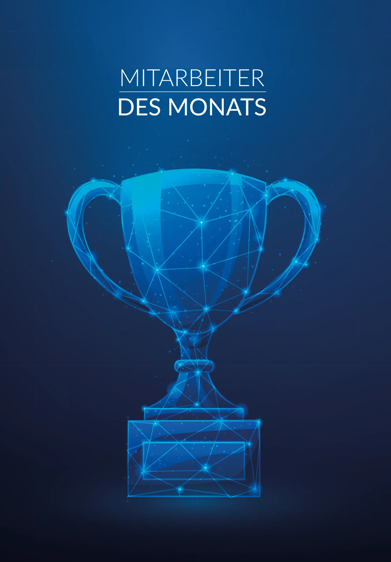 Mitarbeiter des Monats - Pokal Polygon - Image 2