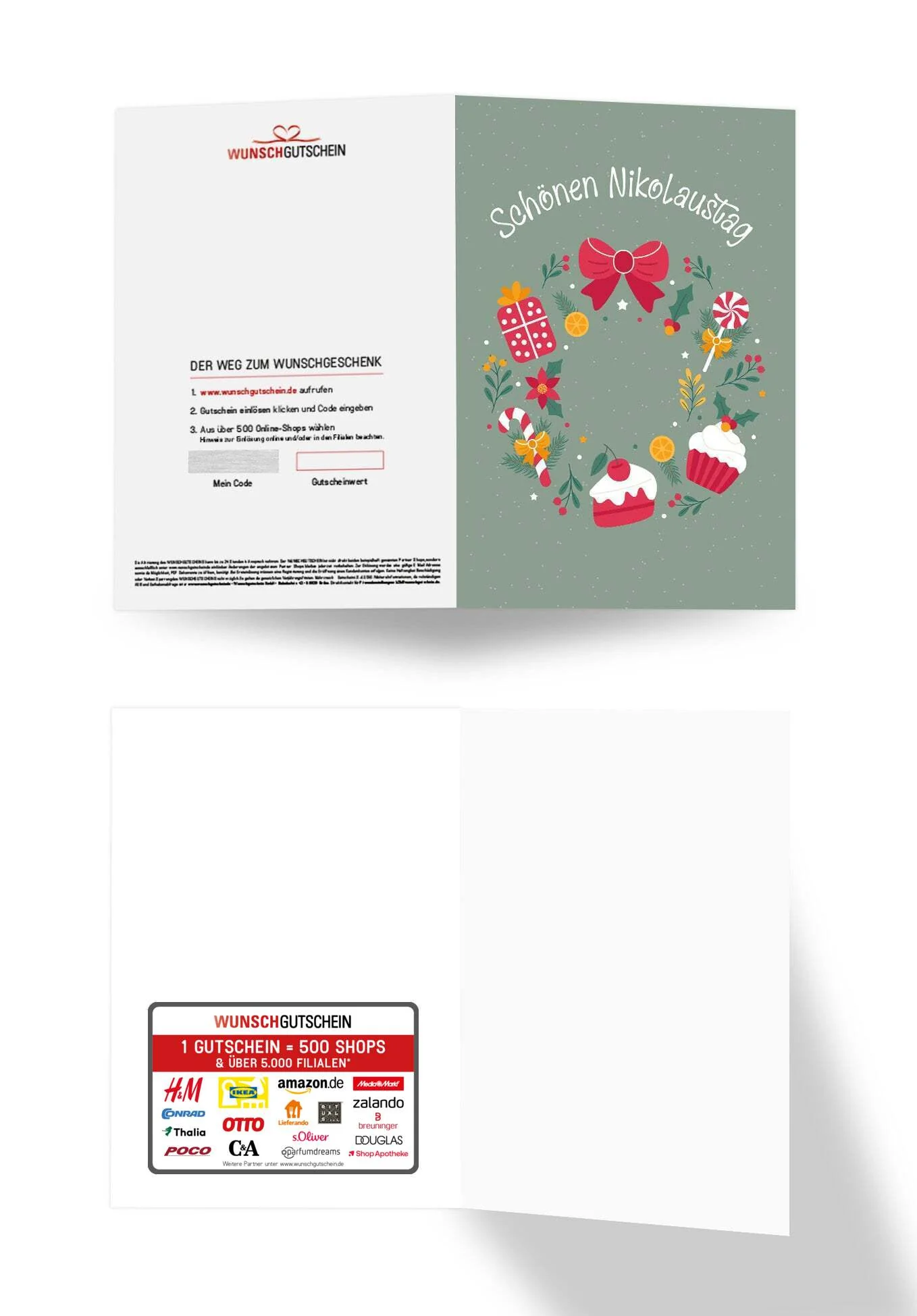 Schönen Nikolaustag - Kranz Süßigkeiten - Image 3