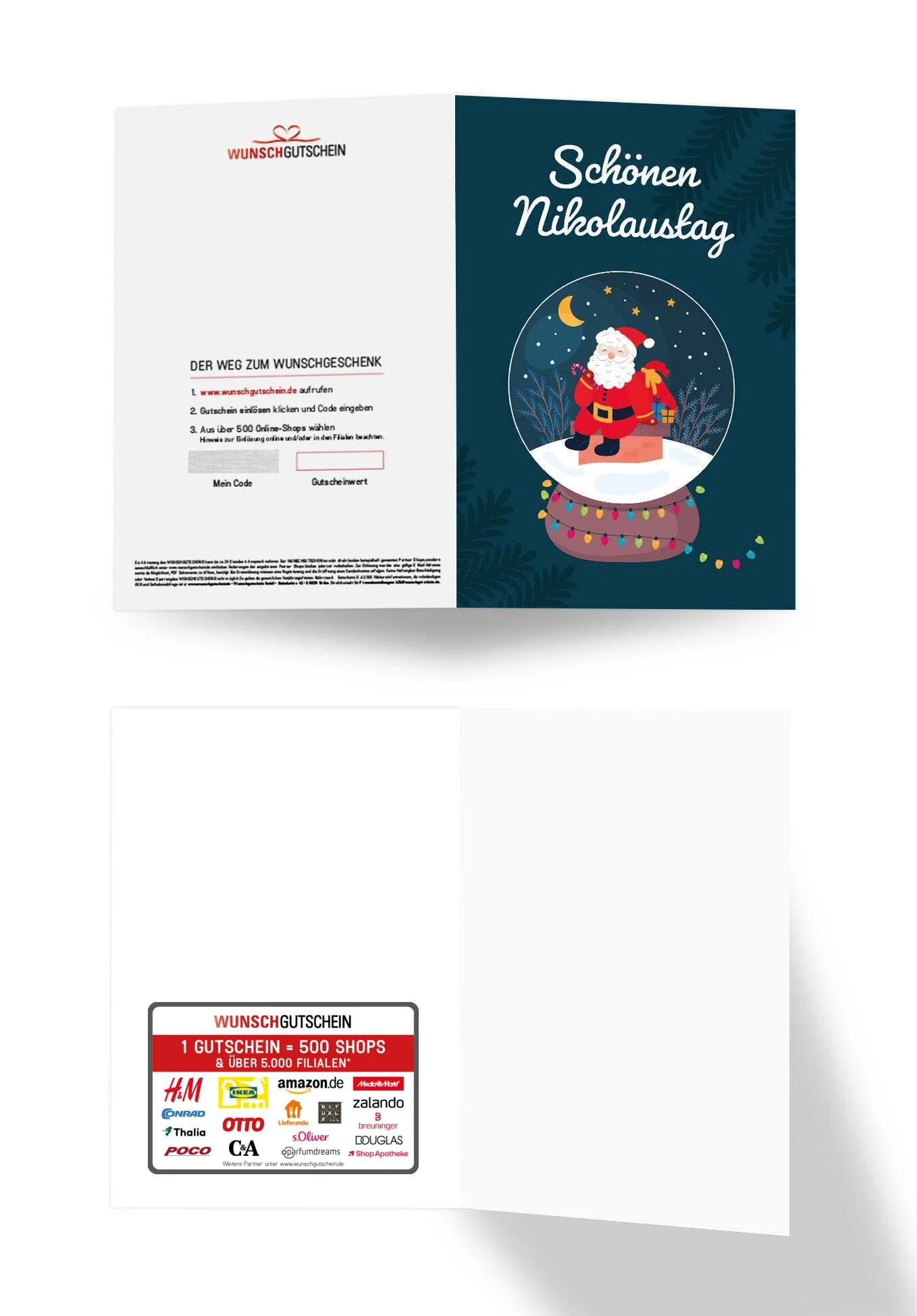 Schönen Nikolaustag - Nikolaus Schneekugel - Image 3