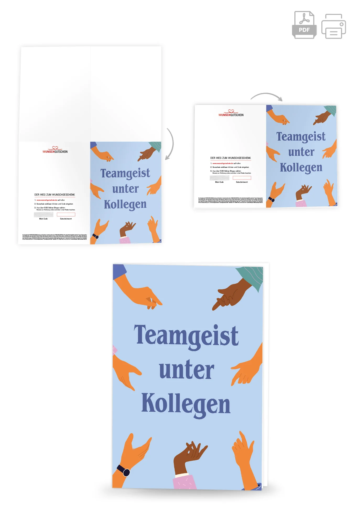 Teamgeist unter Kollegen - Hände - Image 4