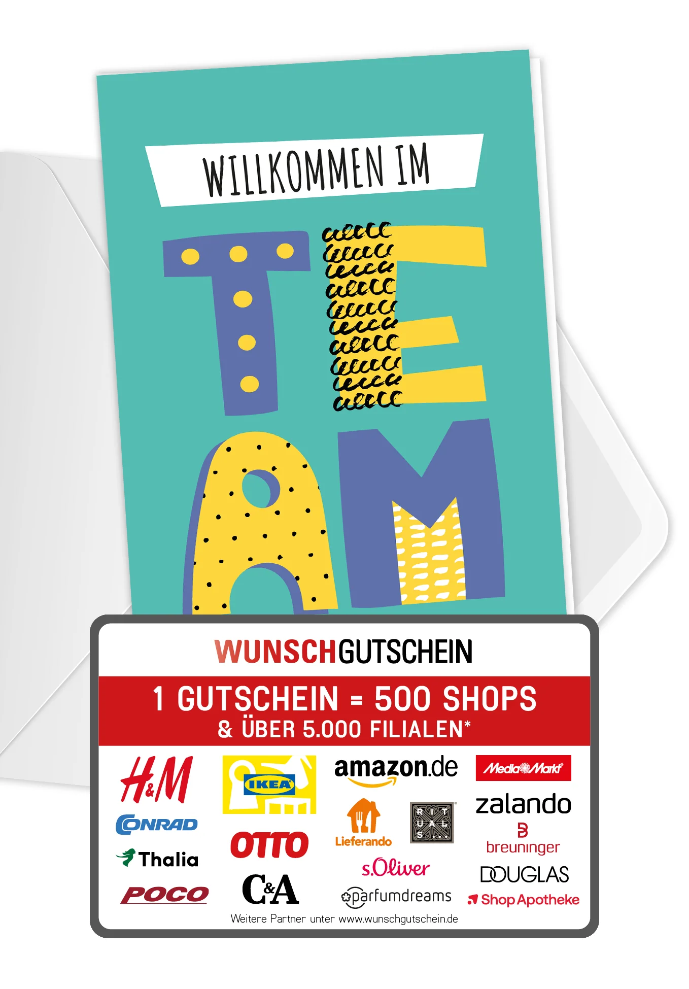 Willkommen im Team - Fun Letter PDF